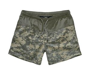 Brandit Basic Swimshort Mens Water Sport Shorts Holiday AT-Digital Camo