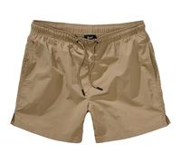 Brandit Basic Swimshort Mens Water Sport Shorts Holiday Swim Camel