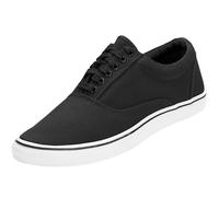 Brandit Bayside Sneaker Mens Casual Skate Classic Trainers Low Top Black/White
