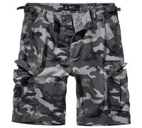 Brandit BDU Ripstop Cargo Shorts Black-Grey Men 6XL