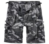 Brandit BDU Ripstop Shorts, dark grey/camouflage, size 6XL