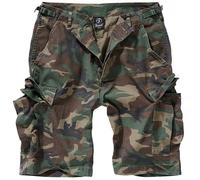 Brandit BDU Shorts Combat Hiking Outdoor Summer Cotton Ripstop Woodland Camo