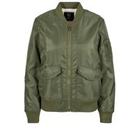 Brandit Bomber Sherpa Women's Jacket - Olive