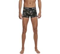 Brandit Boxer Shorts Logo 2 Pack Underwear Cotton Stretch Basic
