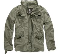 BRANDIT BRITANNIA FIELD JACKET WARM HIKING COAT MENS VINTAGE COTTON PARKA OLIVE