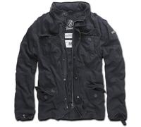 Brandit Britannia Jacket, black, size 2XL for Men