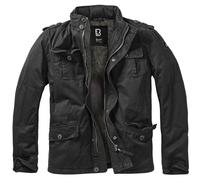 Brandit Britannia Mens Security Field Jacket Warm Winter Coat Police Parka Black