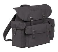 Brandit BW Backpack Vintage Bushcraft Lightweight Hiking Style Outdoor Black