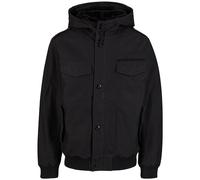 Brandit BW Jacob Jacket Mens Field Outdoor Zip Up Coat Black