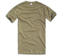 Brandit BW T-shirt Cotton Casual Mens Patrol Work Security Crewneck Travel Beige