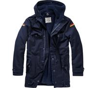 Brandit BW Parka Flag Jacket, blue, size 5XL