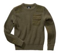 Brandit Bw Sweater Green 134-140 cm Boys,Girls