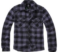 Brandit Check Long Sleeve Shirt Grey 158-164 cm Kids