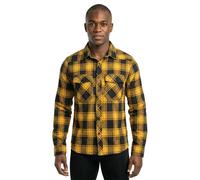 Checkered long sleeve shirt Brandit Noir S