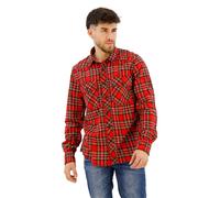 Brandit Check Shirt Check Flannel Mens Long Sleeve Work Tartan
