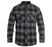 Brandit Shirt Check Long Sleeve Black/Grey 7XL Men's