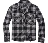 Checkered long sleeve shirt Brandit Noir 5XL