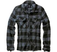 Brandit Check Shirt Black / Grey Size X Large