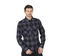 Brandit Check Long Sleeve Shirt Black,Grey M Men