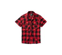 §Brandit Check Shirt Halfsleeve Red-Black§