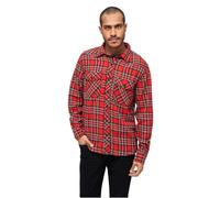 Brandit Check Long Sleeve Shirt Red 6XL Men