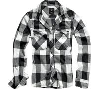 Brandit Check Shirt White / Black Size Xl