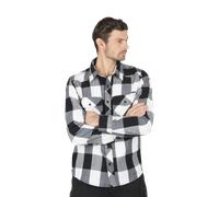 Brandit Check Shirt - White/Black