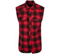 Brandit - CHECKED FLANELL Sleeveless Shirt