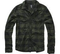 Brandit Checkshirt Flanel Shirt green S