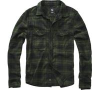 Brandit Checkshirt Flanel Shirt green XXL