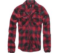 Brandit Checkshirt Flanel Shirt red black M