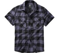 Brandit Check Short Sleeve Shirt Blue XL Men