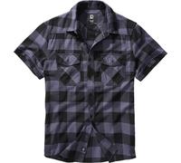 Brandit Check Short Sleeve Shirt Blue 2XL Men