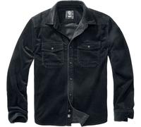Brandit Classic corduroy shirt Longsleeve black 3XL