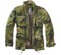 Brandit Classic M65 Mens Field Jacket Lining Hunting Parka Coat Swedish Camo