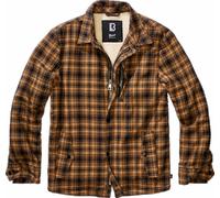 Brandit Classic Sherpa Jacket Camel/Black Checkered
