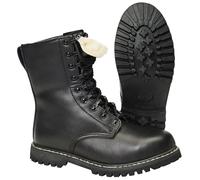 Brandit Combat Fleece Boots Black EU 40 Men