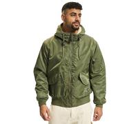 Brandit CWU Hooded Jacket, green, size S for Men