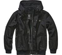 Brandit Essential Canvas Textile Jacket, black, size 5XL for Men