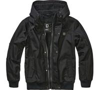 Brandit Essential Canvas Textile Jacket, black, size M