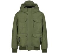 Brandit Exploration Jacket Mens Outdoor Hooded Field Utility Coat Olive
