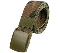 Brandit Fast Closure Belt Mens Tearproof Quick-release Buckle Webbing Woodland