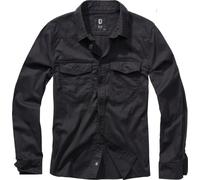 Brandit Flannel Long Sleeve Shirt Black M Men