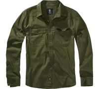 Brandit Flannel Long Sleeve Shirt Green XL Men