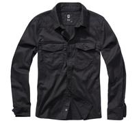 Brandit Flannel Long Sleeve Shirt Black L Men