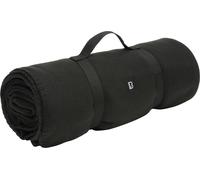 Brandit Fleece Blanket, black, One size