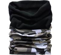 Brandit Fleece Multifunctional Headwear, black/grey/white, One size