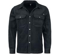 Brandit Fleece shirt Jeff Long-sleeved Shirt black S