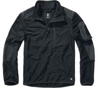 Brandit Fleece Troyer Ripstop Sweatshirt black XL