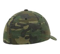 Flexfit Garment Washed Kappen, Green Camo, S/M
